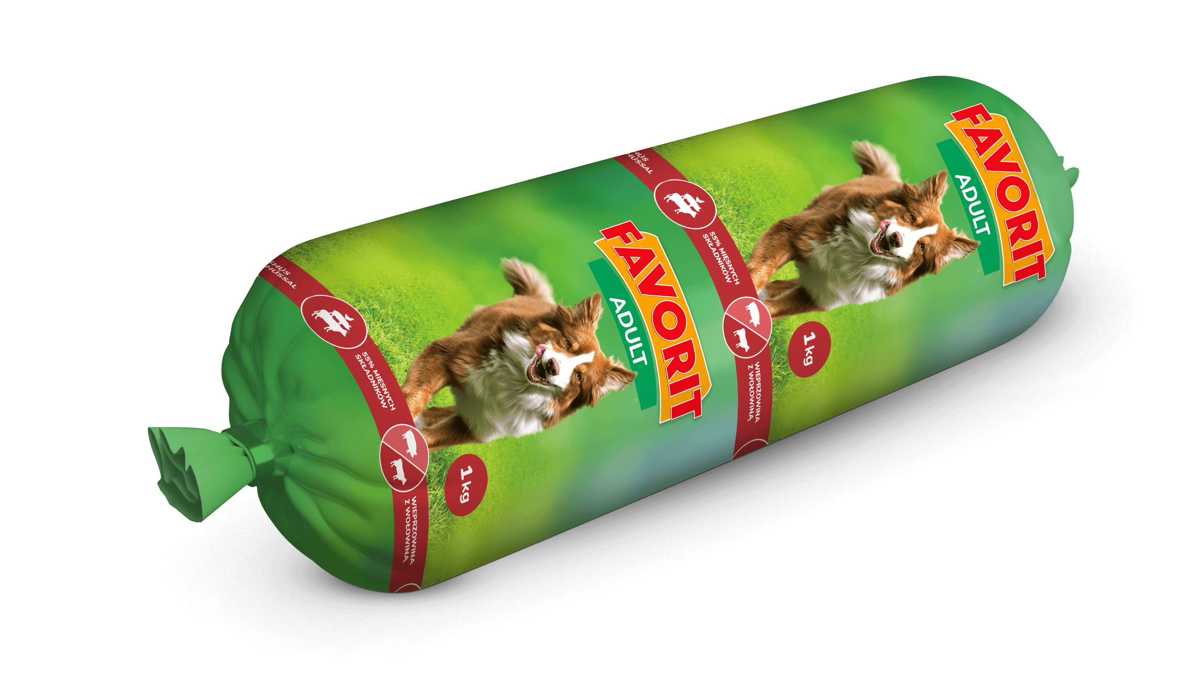 Baton dla psa z wołowiną 1 kg Favorit