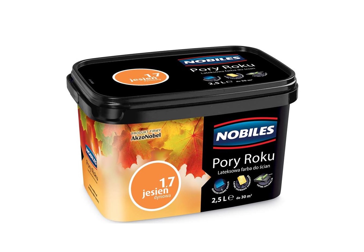 Farba lateksowa Pory Roku 17 jesień dyniowa 2.5 l emulsja