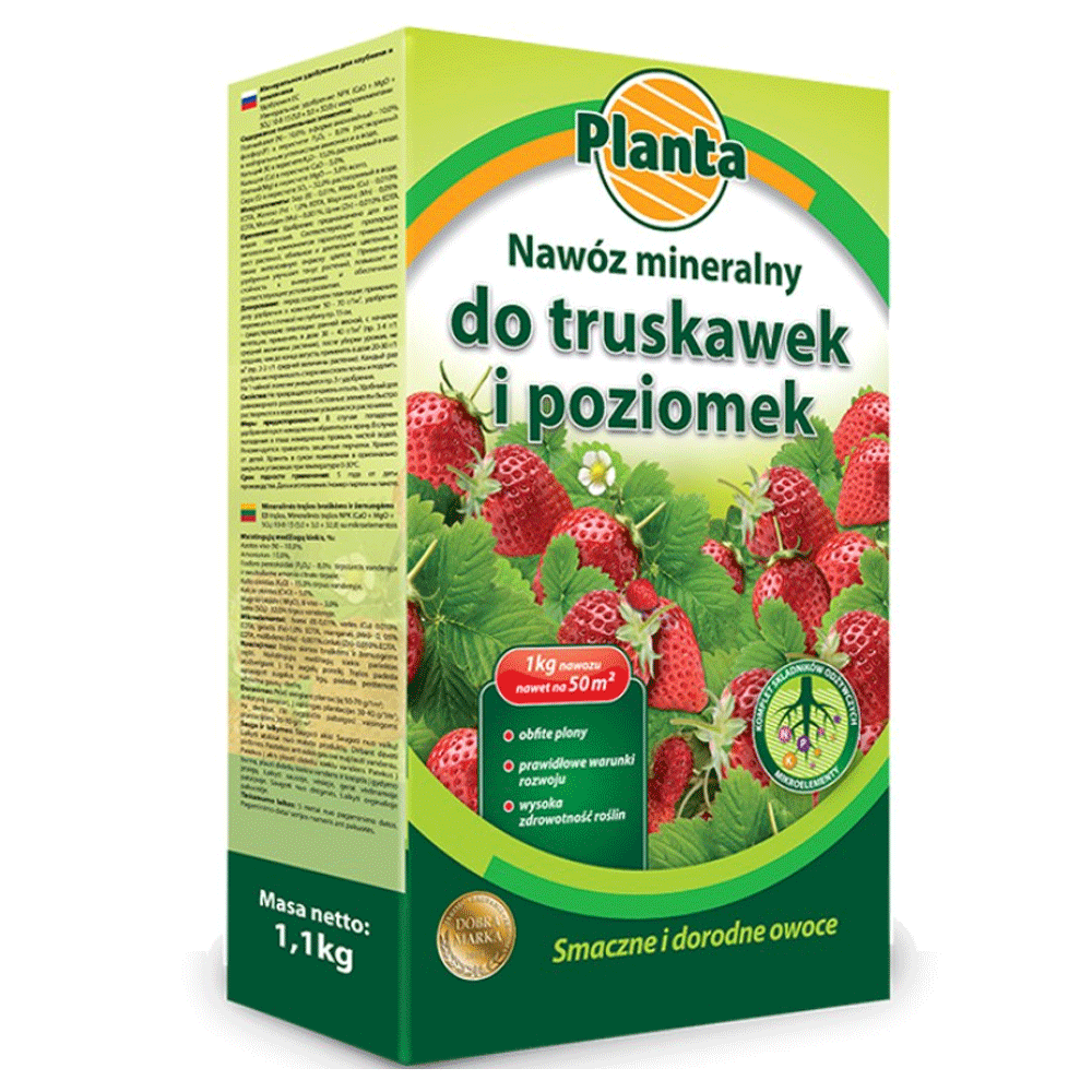 Nawóz do truskawek i poziomek 1 kg