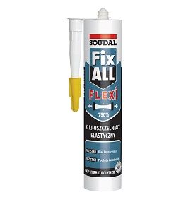 Klej uszczelniacz FixAll czarny 290 ml