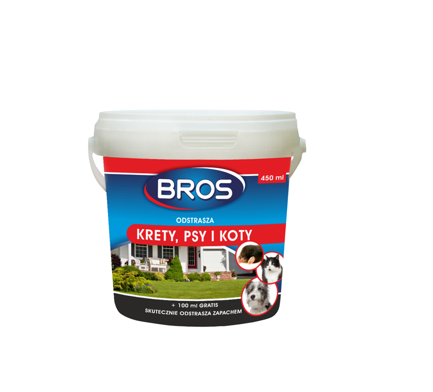 Odstraszacz kretów, psów oraz kotów 450ml