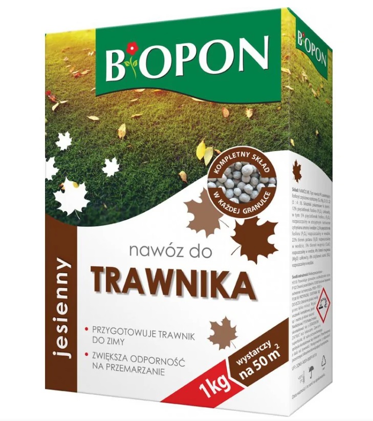 Nawóz jesienny do trawnika 1 kg