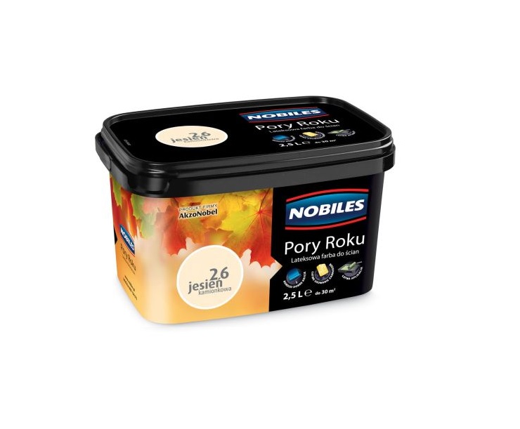 Farba lateksowa Pory Roku 26 jesień kamionkowa 2.5 l emulsja