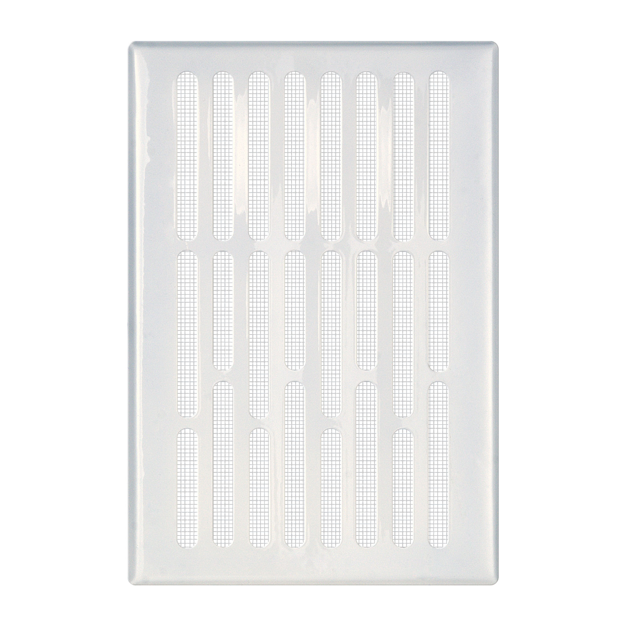 Kratka, osłona wentylacyjna 14x21 biała