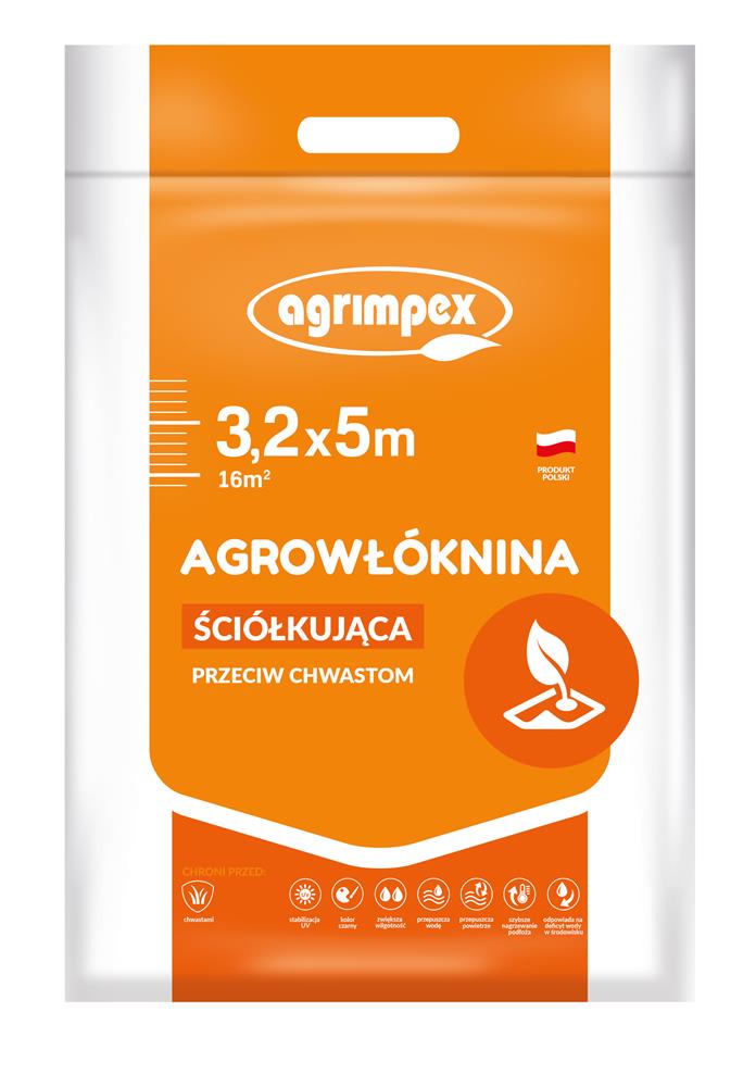 Włóknina ściółkująca czarna 3.2x5
