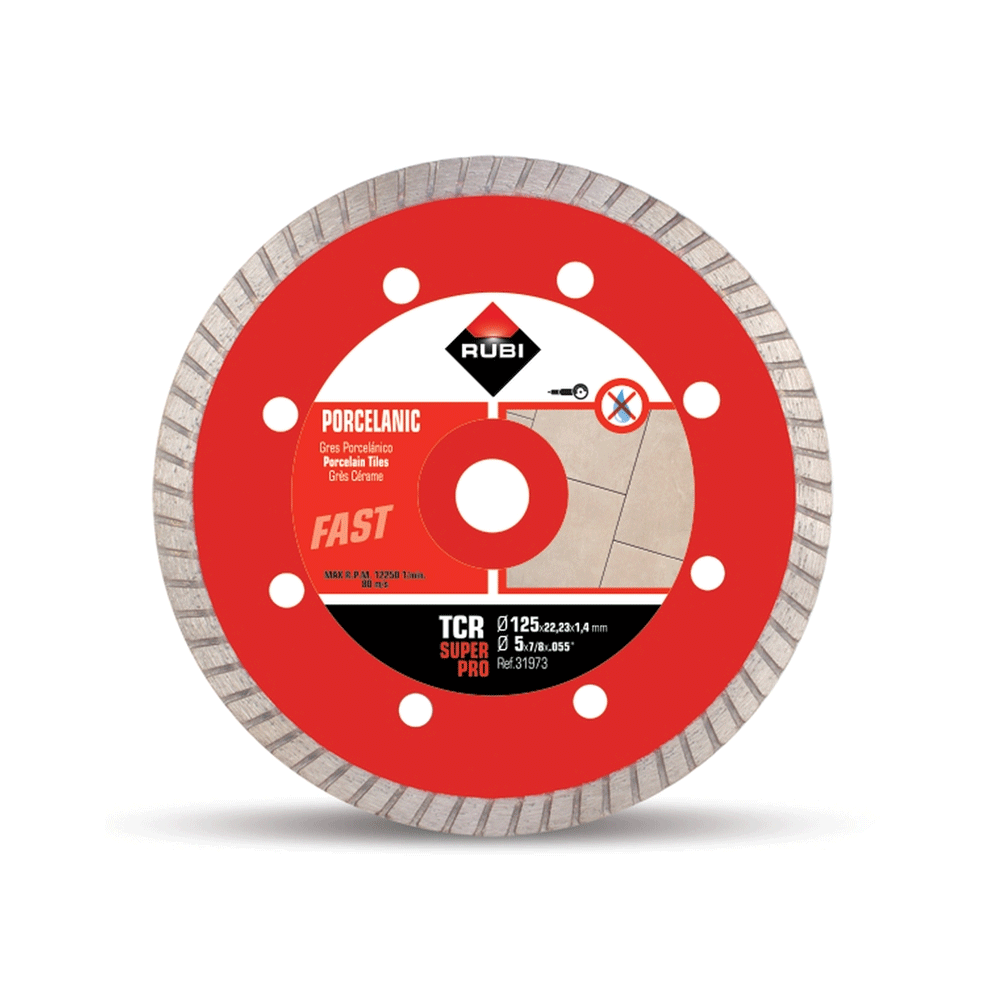 Tarcza diamentowa do gresu porcelanowego 125 TCR Superpro