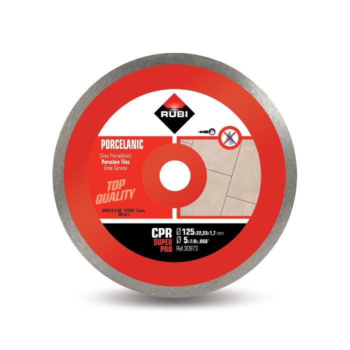 Tarcza diamentowa do gresu porcelanowego 125 CPR Superpro