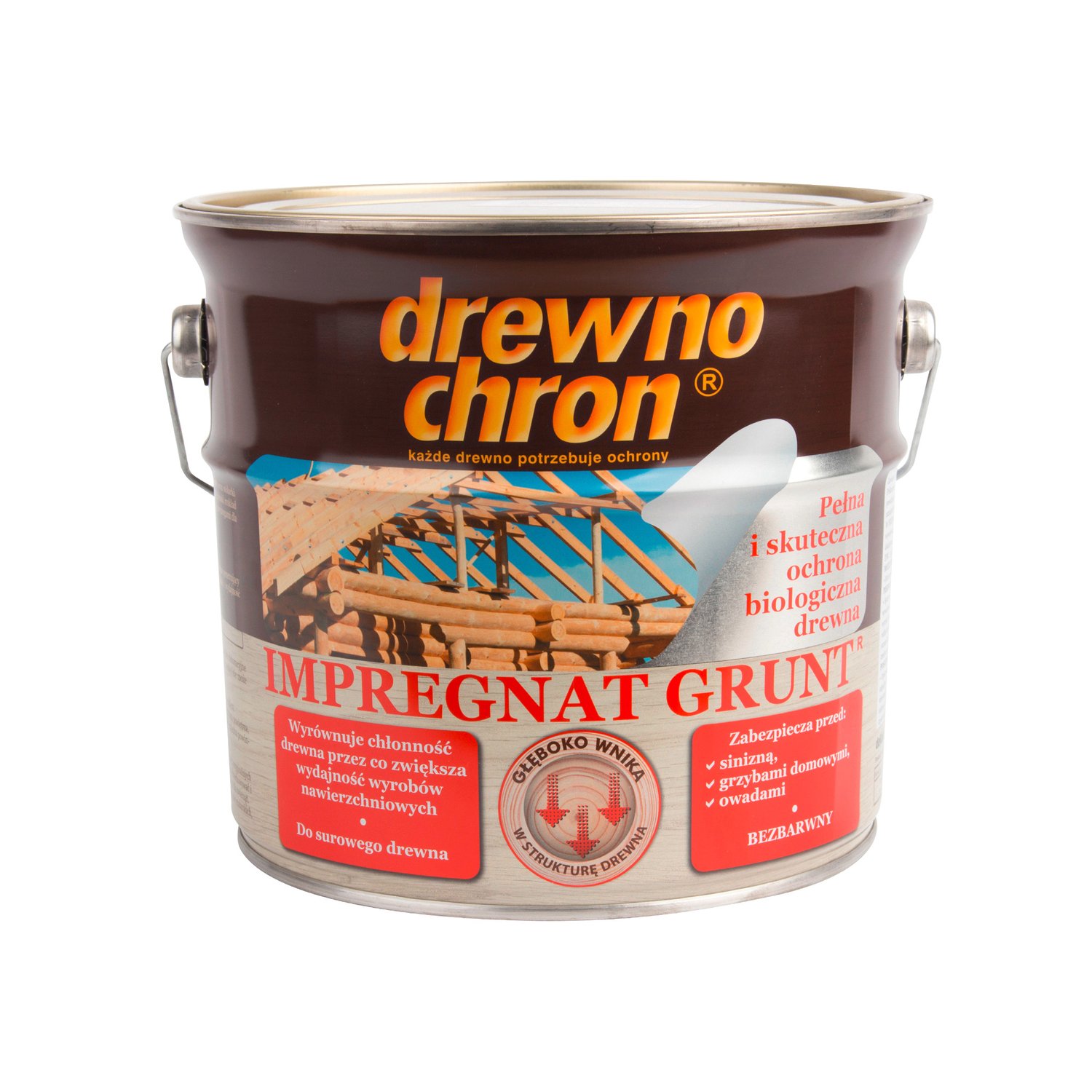 Drewnochron  2.5 l bezbarwny grunt