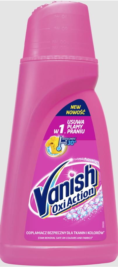 Odplamiacz Oxi Action Pink 1 l VANISH