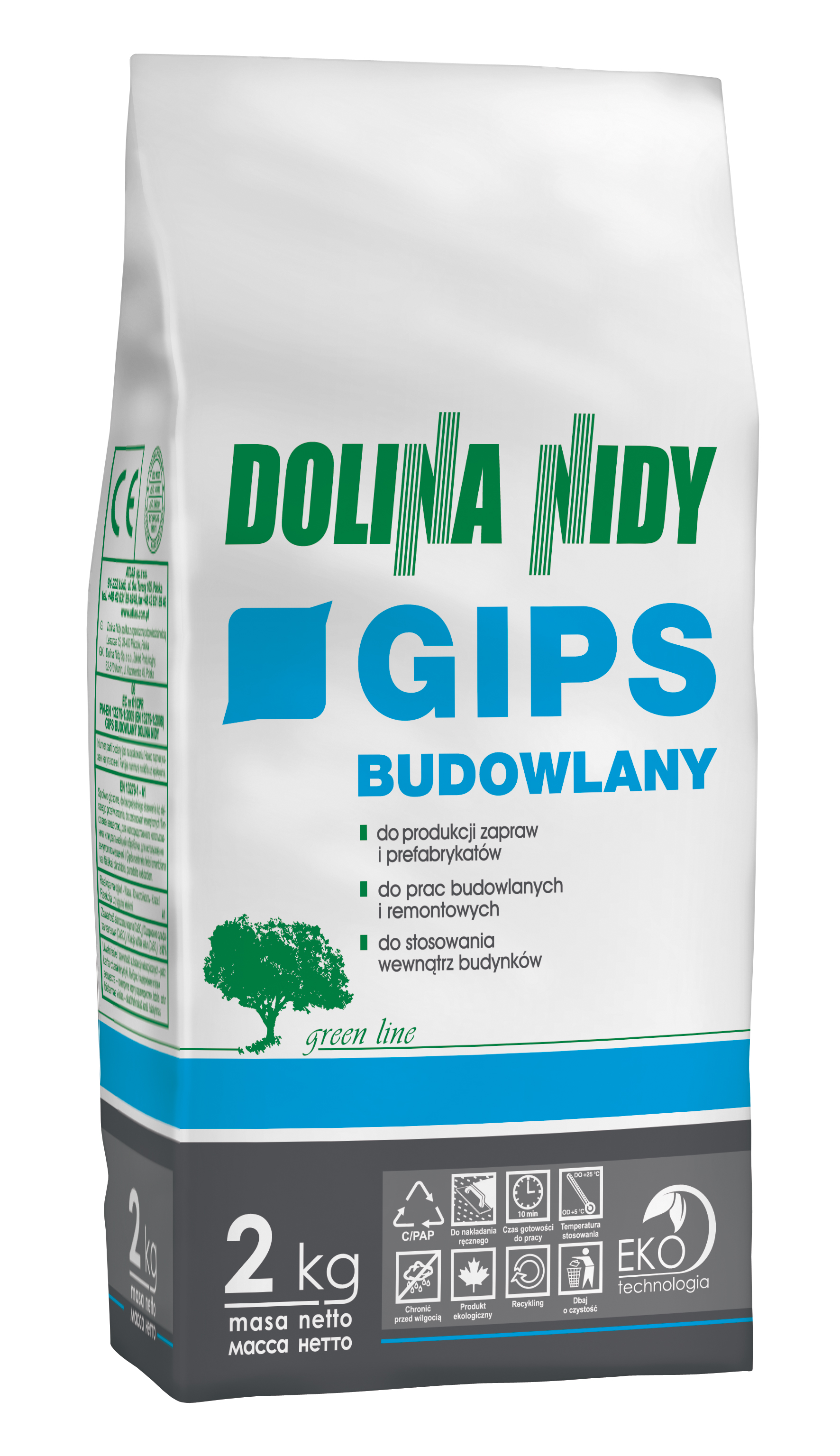 GIPS budowlany  2 kg