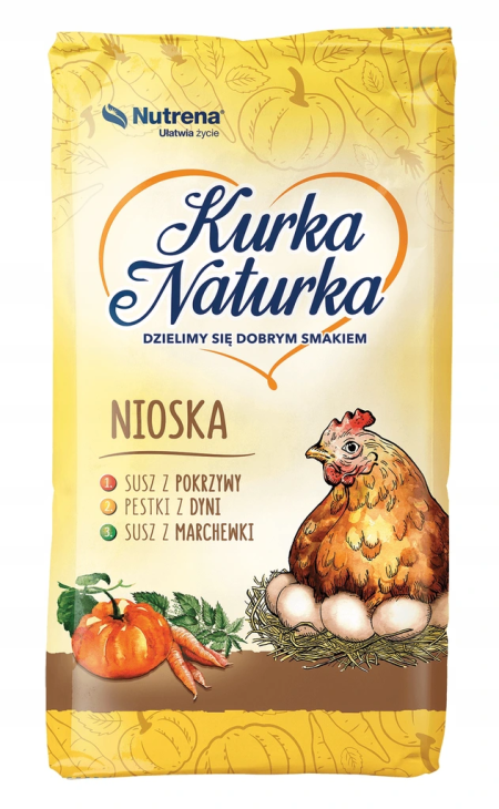 Kurka naturka pasza dla kur niosek 25 kg sypka