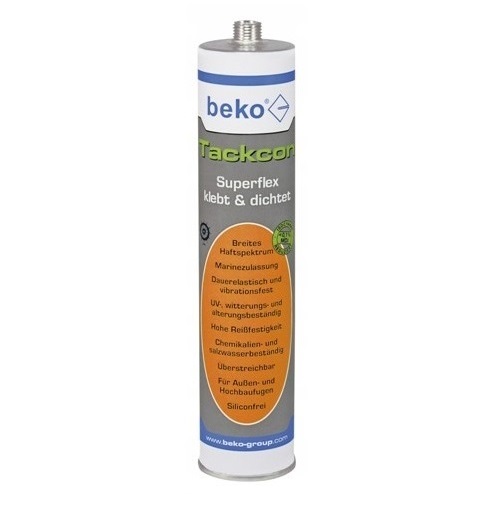 Klej elastyczny Tackcon bezbarwny 310 ml Beko