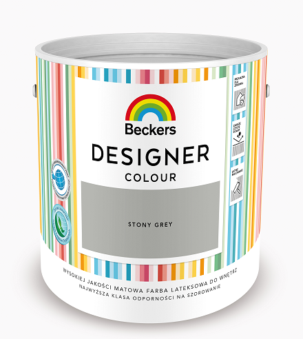 Beckers Designer Stony Grey 2.5 l emulsja