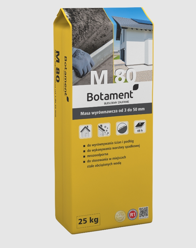 Botament M 80 25 kg zaprawa wyrównująca 3-50 mm