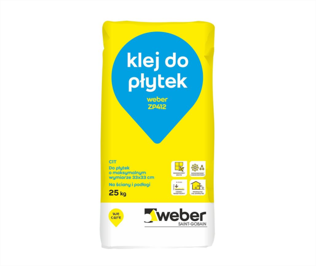 Klej do płytek  ZP 412  25 kg