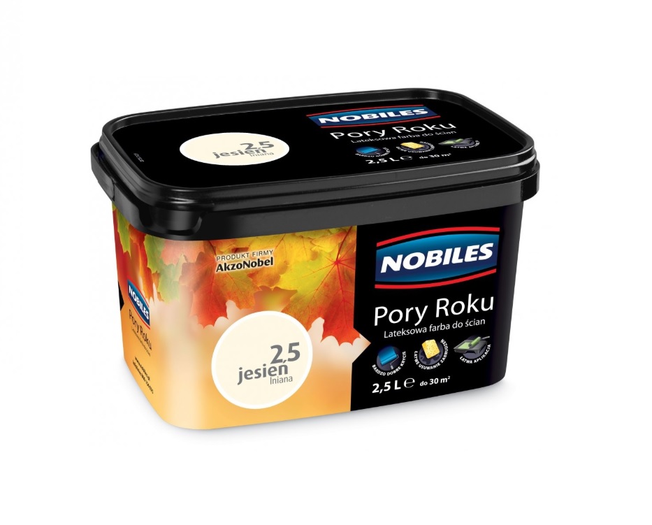 Farba lateksowa Pory Roku 25 jesień lniana 2.5 l emulsja