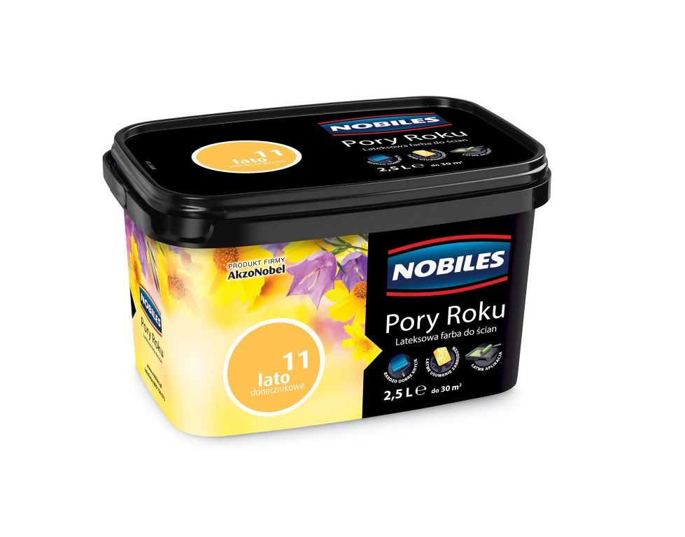 Farba lateksowa Pory Roku 11 lato słonecznikowe 2.5 l emulsja