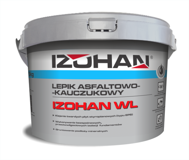 Lepik asfaltowy Izohan 10 kg