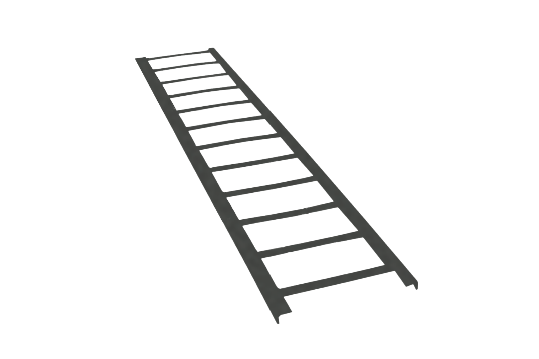 Drabinka, płotek przeciwśniegowy 2 m kolor ceglasty