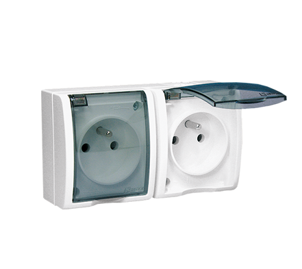 Gniazdo podwójne Aquarius 