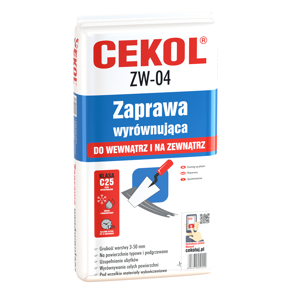Cekol Zaprawa wyrównawcza ZW-04  22kg