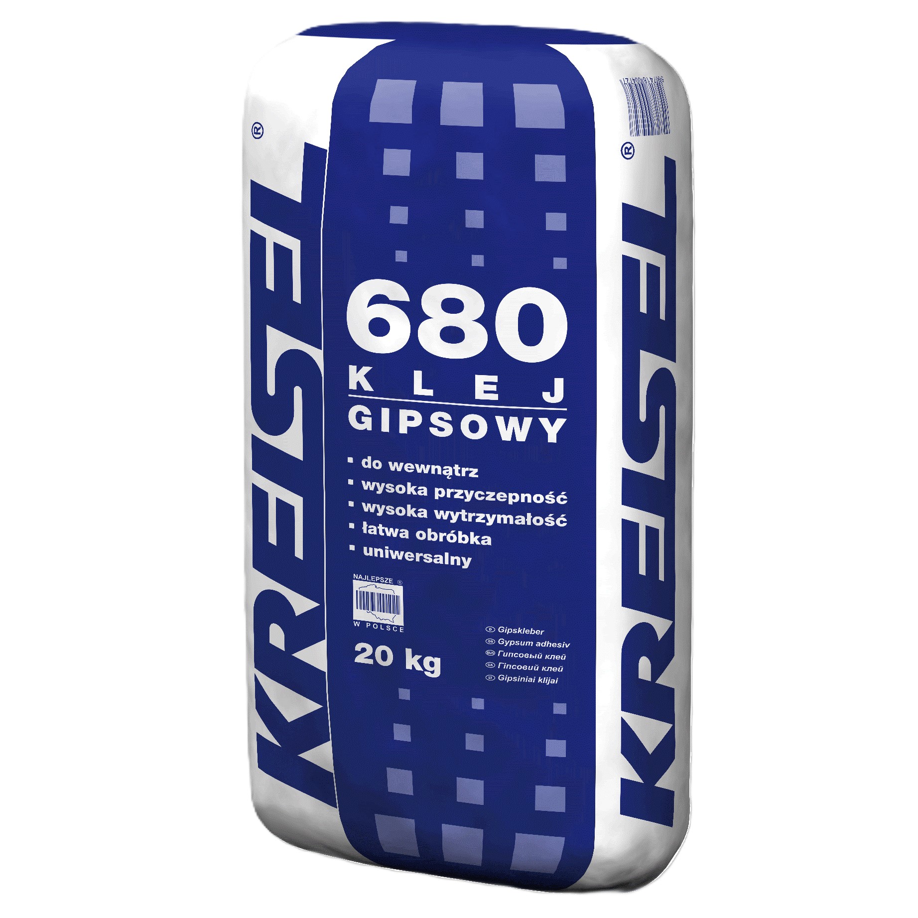 Klej Gipsowy 680 Kreisel 20 kg